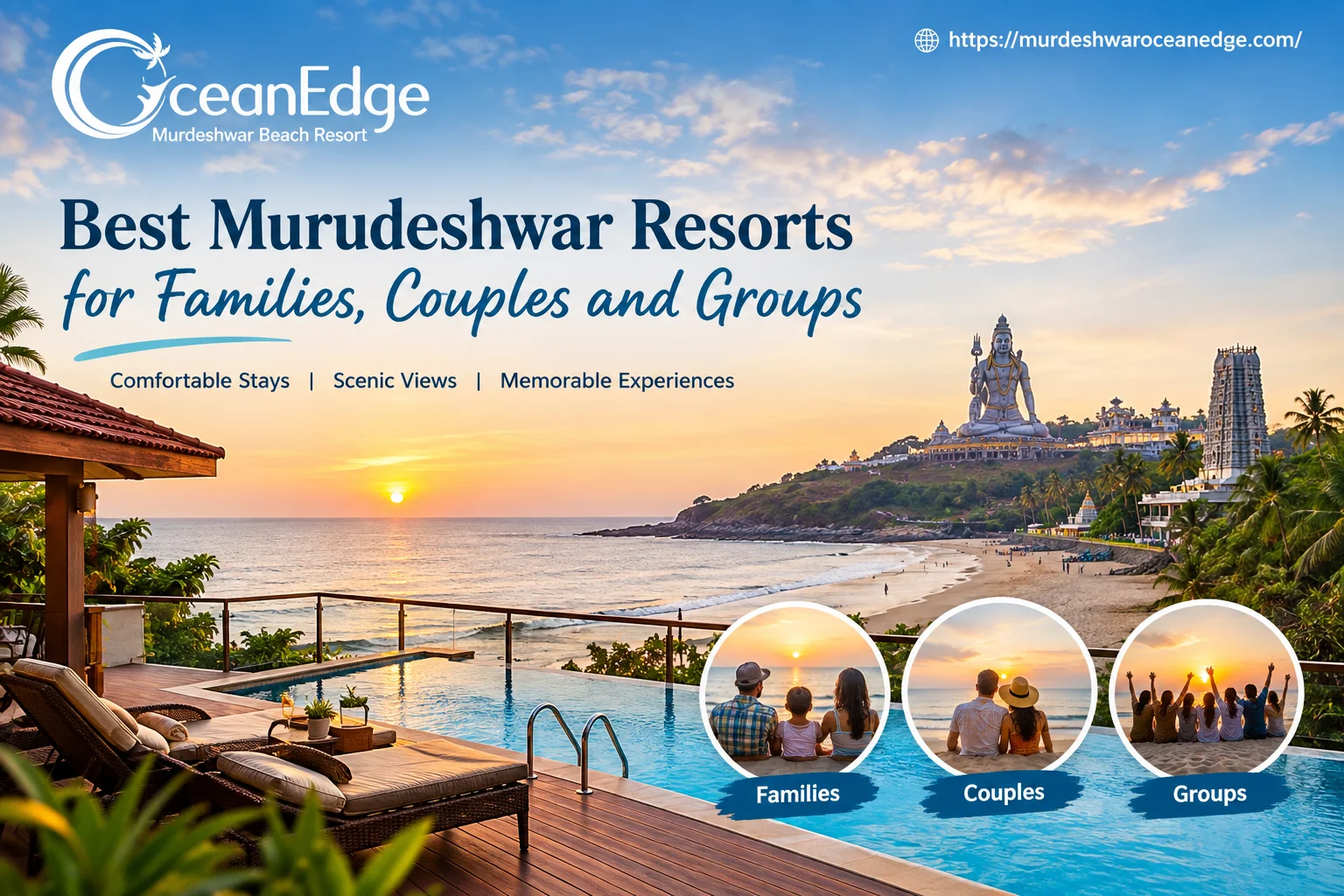 Best Murudeshwar Resorts for Families, Couples and Groups